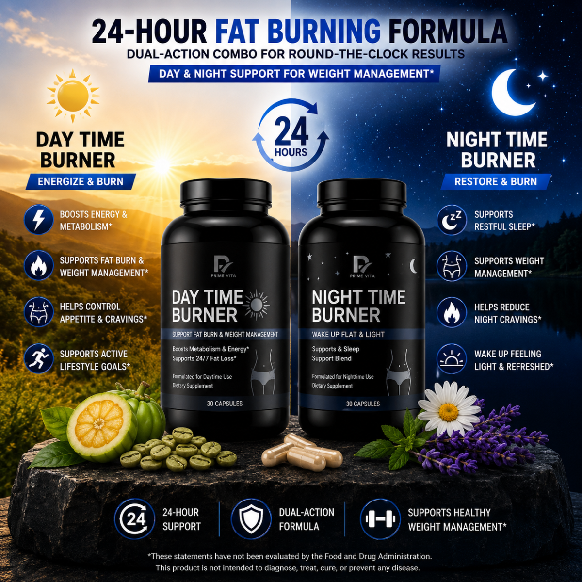SUPPORTS BELLY FAT & WEIGHT MANAGEMENT