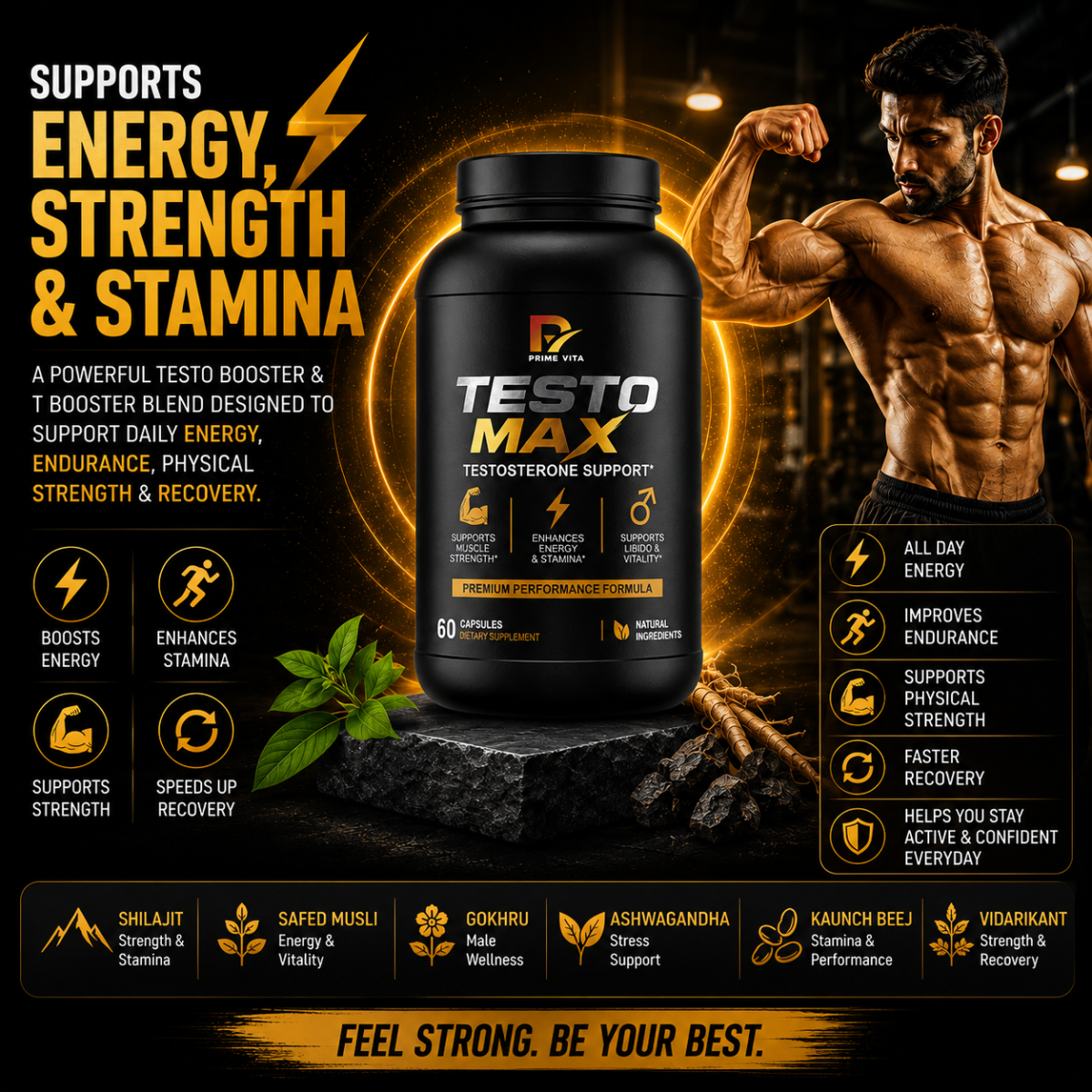 WORKOUT PERFORMANCE & MUSCLE SUPPORT