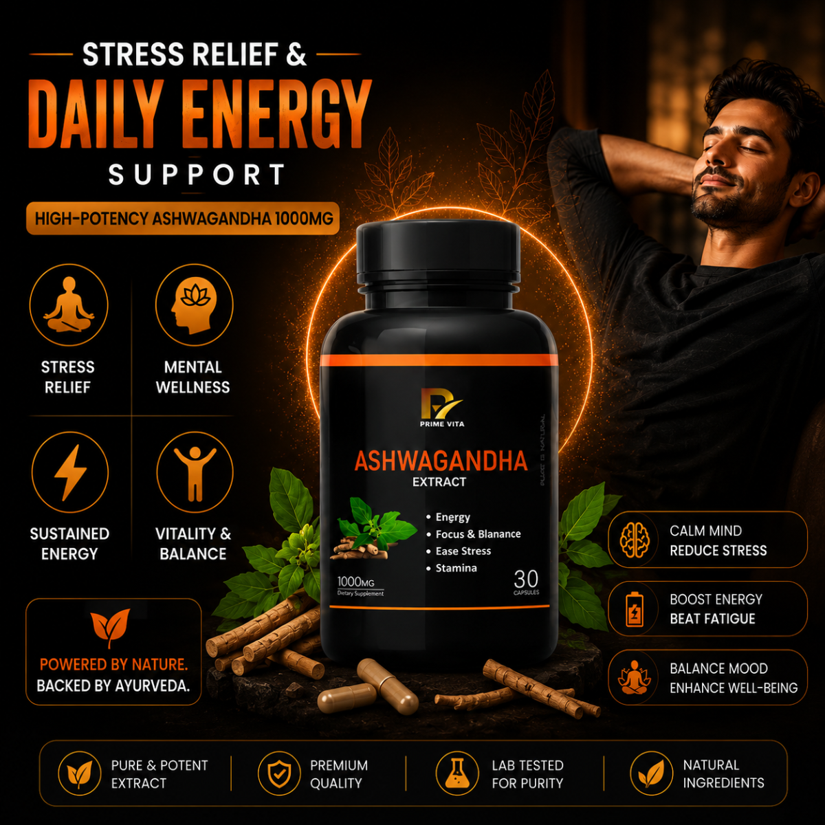 STRESS RELIEF & DAILY ENERGY SUPPORT
