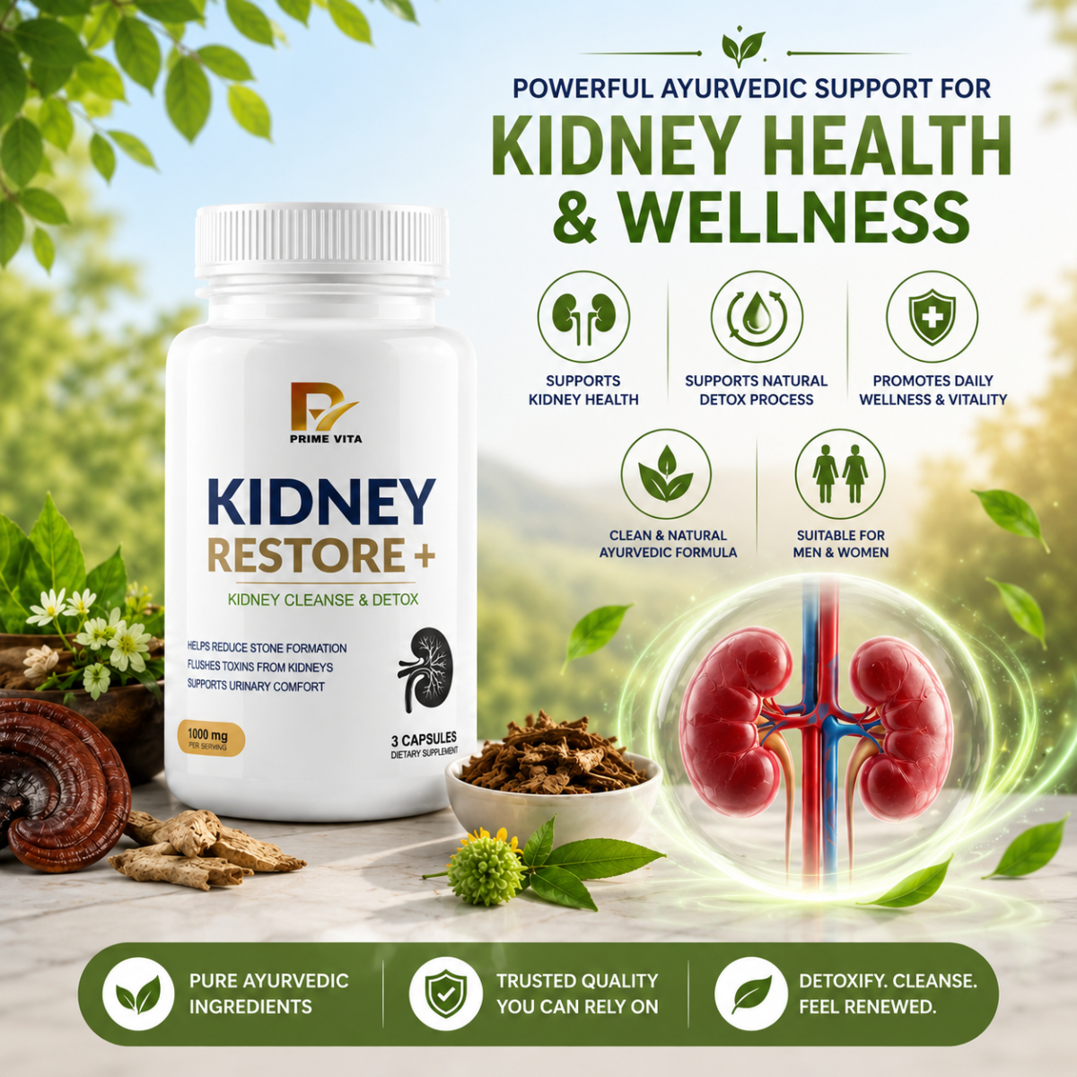 SUPPORTS URINARY TRACT HEALTH