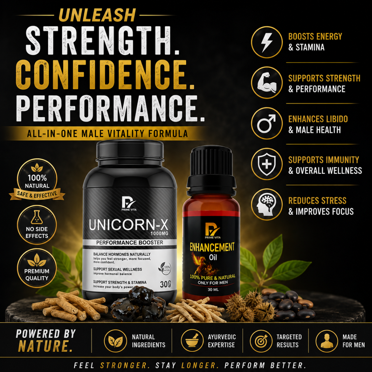 POWERED BY AYURVEDIC HERBS
