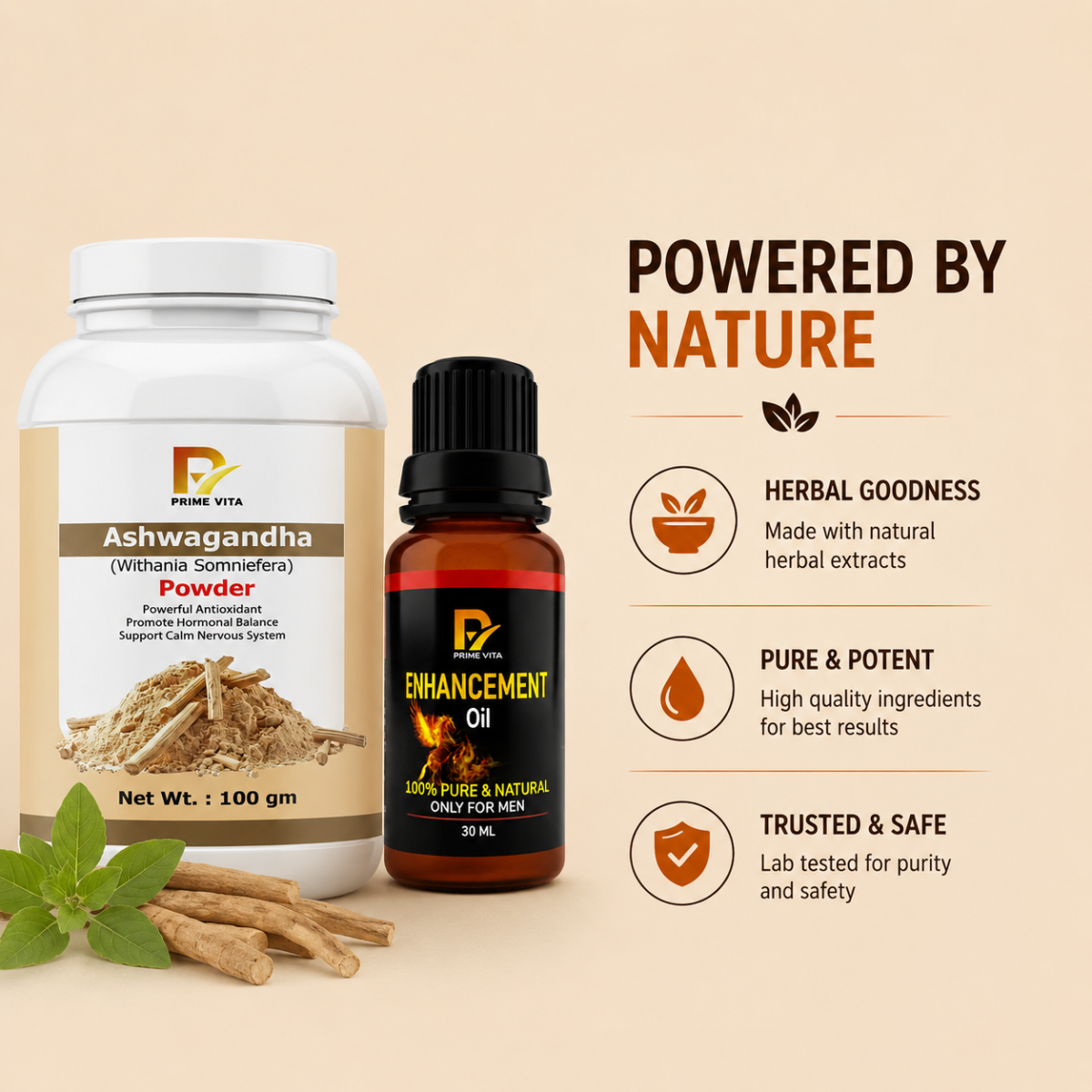 SUPPORTS STRENGTH, STAMINA & ENERGY