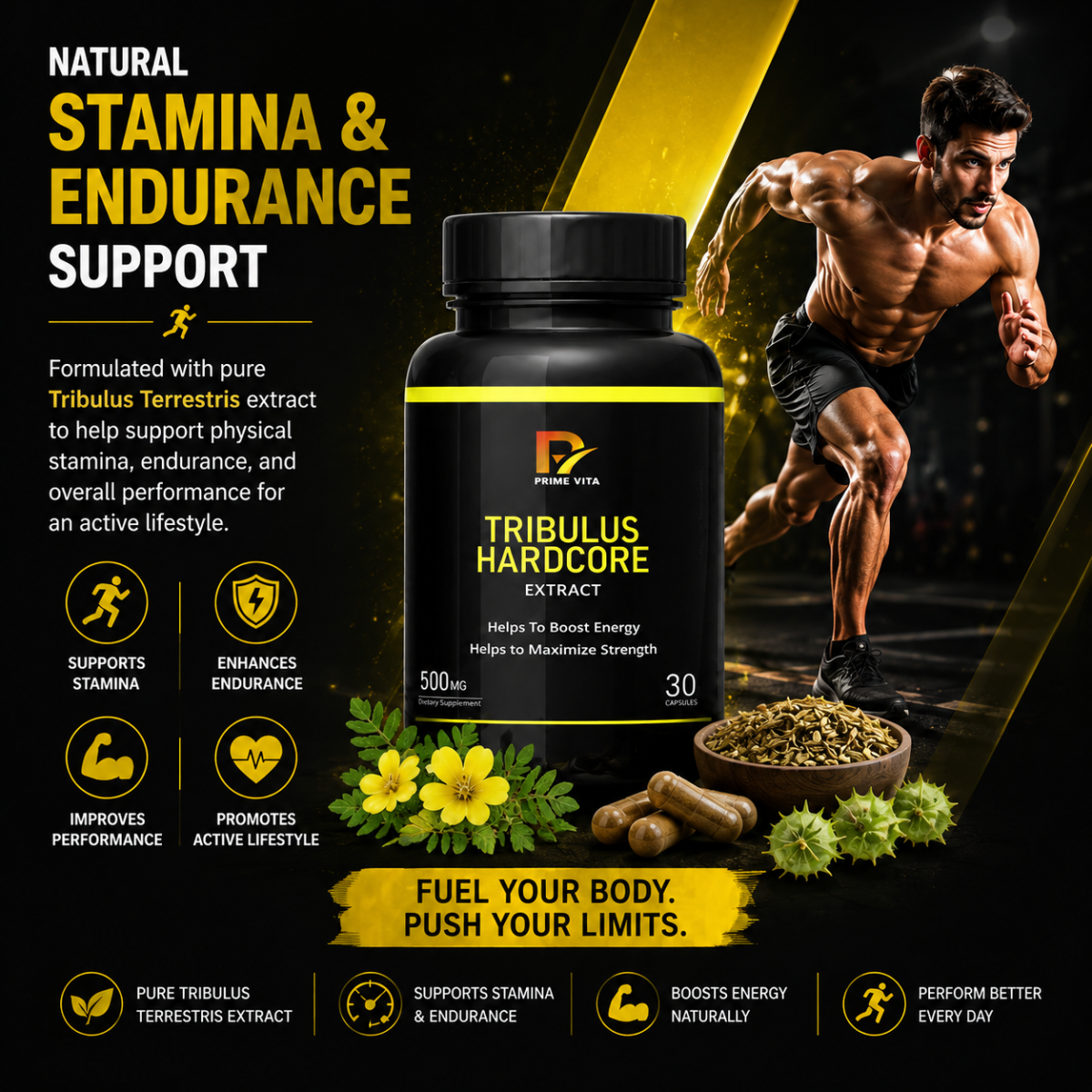 NATURAL STAMINA & ENDURANCE SUPPORT